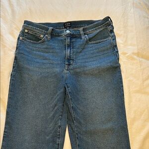 J. Crew Women's Blue Straight Leg Jeans